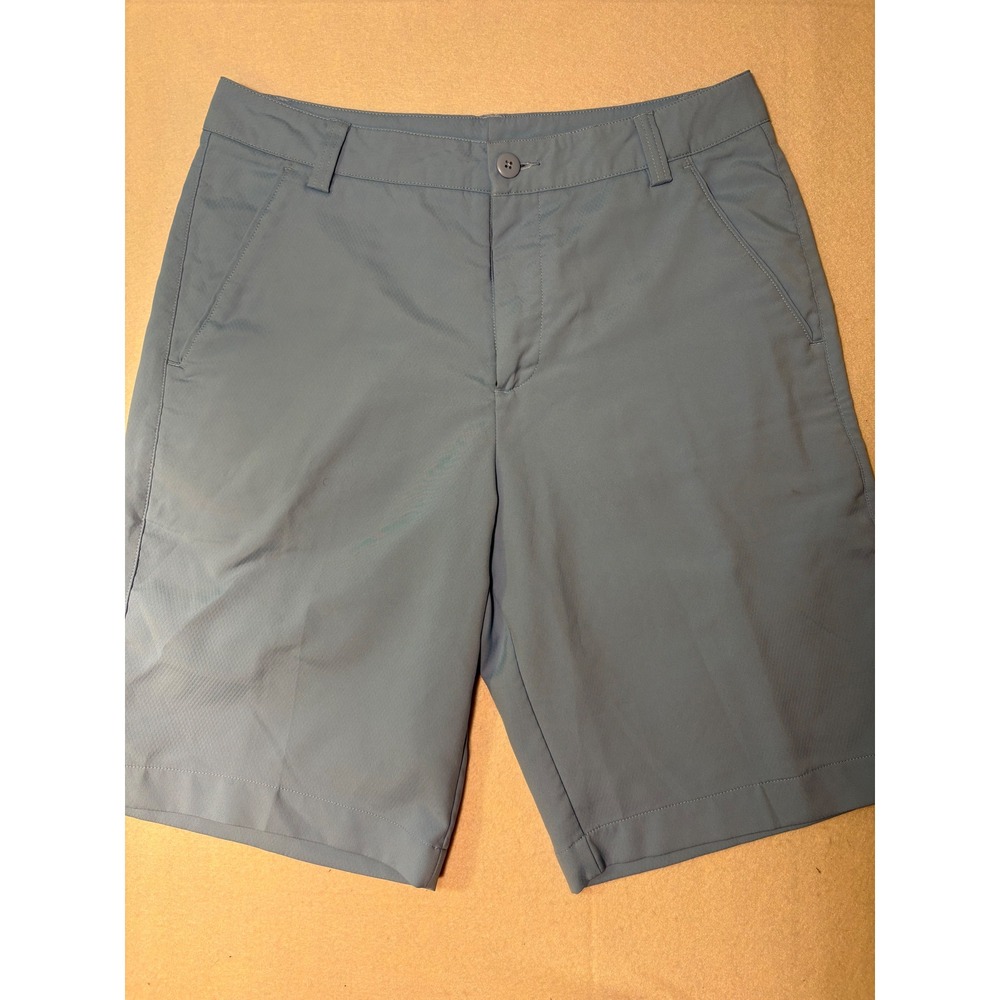 Puma Golf Mens Blue Performance Tech Shorts Size 32 568251 Embroidered Logo